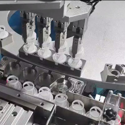 High Efficiency Desiccant Cap Assembly Machine with 0.5-0.8MPa Air Pressure and 1500-8500pcs/hr Production Speed