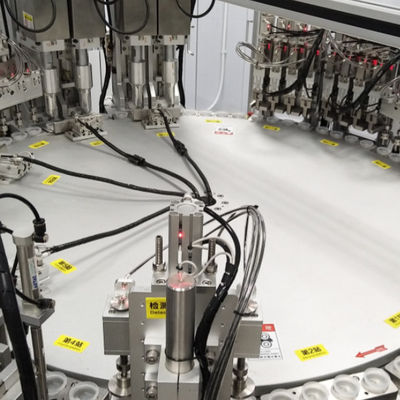 PLC Automatic Euro Cap Assembly Machine With Touch Screen