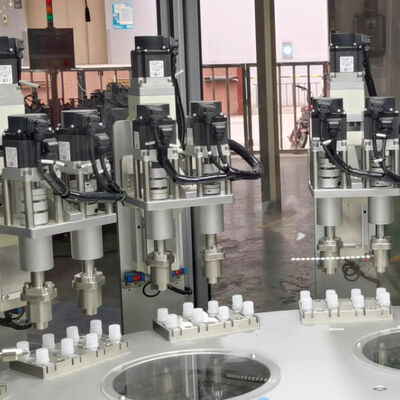 Automatic Screwing Machine with 99% Production Efficiency PLC Control System and Photoelectric Sensor Detection for Cap Assembly