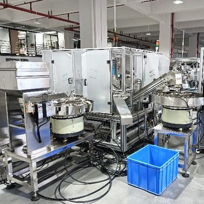 อัตโนมัติความเร็วสูง เครื่องหมุนหมุนชนิด Infusion Double Folding Cap เครื่องประกอบ