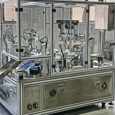 ราคาดี ปากเป็ด Cap Desiccant Cap เครื่องประกอบอัตโนมัติ เครื่อง PLC การควบคุมจอแสดงผล การทํางานที่มั่นคง ออนไลน์