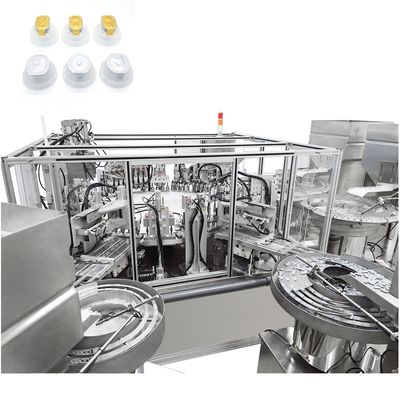 อัตโนมัติ Infusion อลูมิเนียมฟอยล์ Caps เครื่องประกอบสําหรับง่ายที่จะเปลือกออกของอัลลูมิเนียมฟอยล์และคุณสมบัติการผสมที่ดี IV กระป๋อง Caps กับรายละเอียดสินค้าที่แตกต่างกันและความต้องการการผลิต