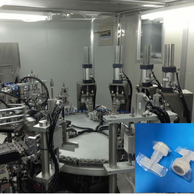 ราคาดี ISO 9001 Certified Medical Product Assembly Machine for IV Soft Bag Caps Welding with 220V Voltage and 99% Qualified Rate ออนไลน์